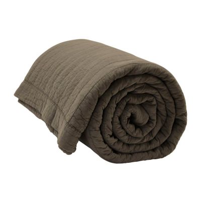 byNORD Magnhild pehmustettu päiväpeite 280x280 cm Bark | Alk. 157,00 €