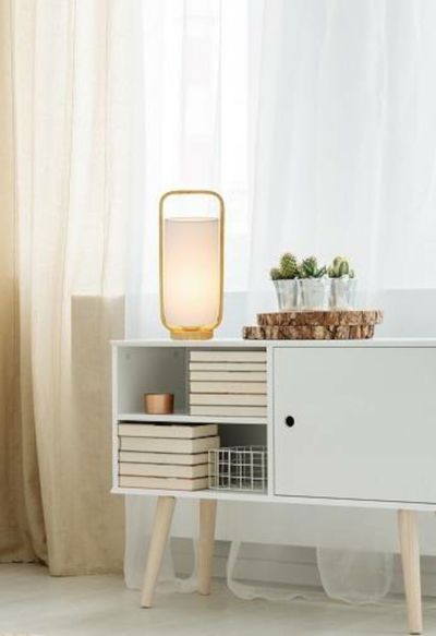 Candellux Isumi pöytävalaisin valkoinen/luonnonväri | Alk. 75,00 €