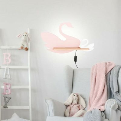 Candellux Joutsen seinävalaisin hyllyllä vaaleanpunainen | Alk. 75,00 €