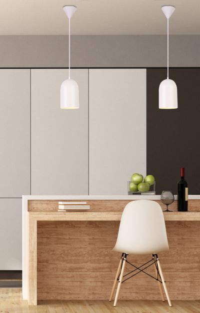 Candellux Oss riippuvalaisin valkoinen