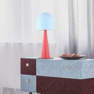 Candellux Visby pöytävalaisin sininen/punainen