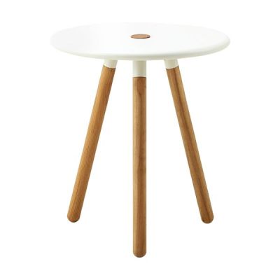Cane-Line, Area Sivupöytä/jakkara valkoinen | Alk. 246,51 €