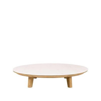 Cane-line Aspect sohvapöytä Travertiini-teak | Alk. 5 350,09 €