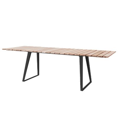 Cane-line Copenhagen ruokapöytä Tiikki, lava grey jalusta | Alk. 270,00 €