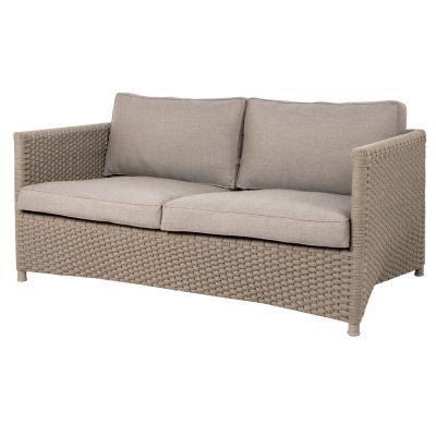 Cane-Line, Diamond 2 istuttava sohva Taupe | Alk. 2 916,34 €