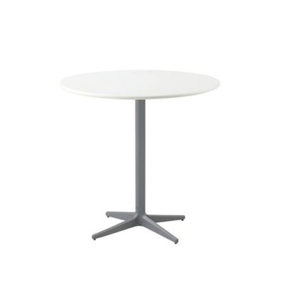 Cane-line Drop kahvipöytä Ø80 cm White-light grey | Alk. 600,09 €