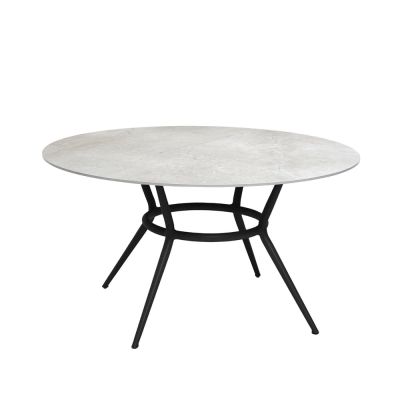 Cane-line Joy ruokapöytä pyöreä Fossiiliharmaa-laavaharmaa Ø144 cm | Alk. 3 700,09 €