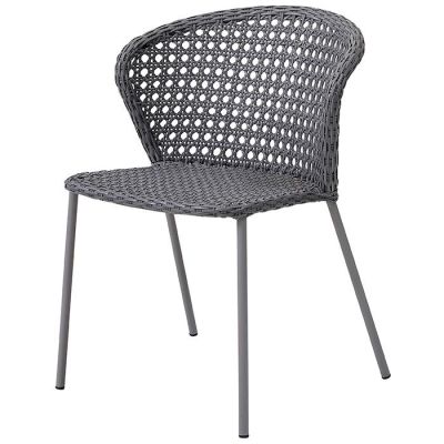 Cane-Line, Lean Ruokapöydän tuoli harmaa | Alk. 328,09 €