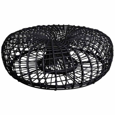 Cane-Line, Nest Jalkatuki/Sohvapöytä Iso Musta | Alk. 570,00 €