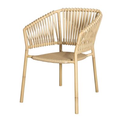 Cane-Line, Ocean käsinojallinen pinottava tuoli Luonnonvärinen | Alk. 345,00 €