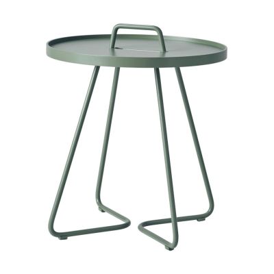 Cane-line On the move pöytä Ø44 cm Dusty green | Alk. 259,28 €