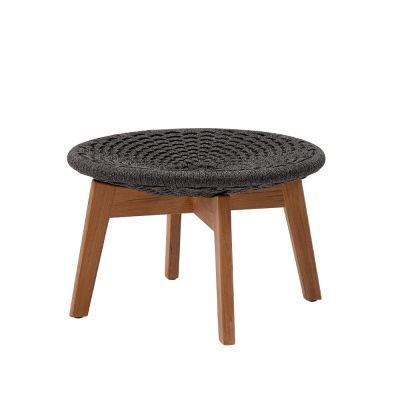 Cane-line Peacock jalkarahi Tummanharmaa, köysi, tiikkipuujalat | Alk. 715,00 €