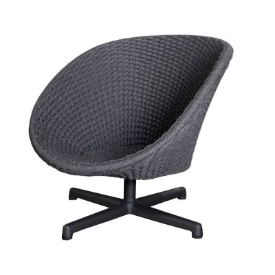 Cane-line Peacock keinutuoli Tummanharmaa, alumiinijalat | Alk. 1 350,00 €