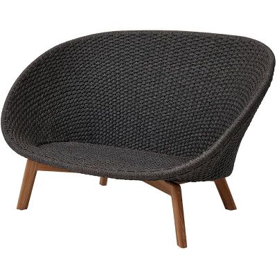 Cane-Line, Peacock Sohva tummanharmaa | Alk. 2 334,10 €