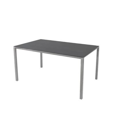 Cane-line Pure ruokapöytä Basalt grey-vaaleanharmaa 150x90 cm | Alk. 2 505,00 €