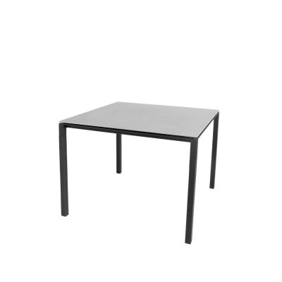 Cane-line Pure ruokapöytä Concrete grey-lava grey 100x100 cm | Alk. 2 140,00 €