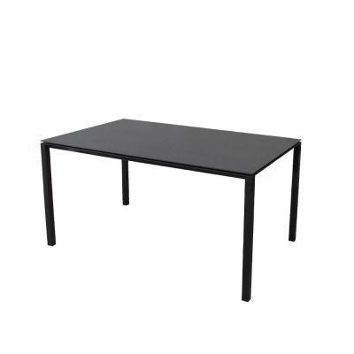 Cane-line Pure ruokapöytä Nero-lava grey 150x90 cm | Alk. 2 260,09 €