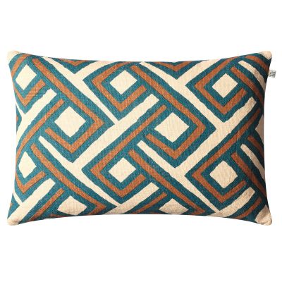 Chhatwal & Jonsson Lanka tyynynpäällinen 40 x 60 cm Palace blue-taupe | Alk. 79,00 €