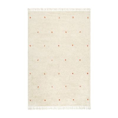 Chhatwal & Jonsson Ravi matto 177x266 cm Off white-orange