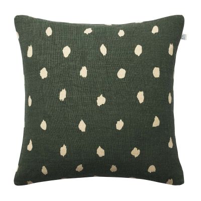 Chhatwal & Jonsson Yash reverse -tyynynpäällinen 50 x 50 cm Green base