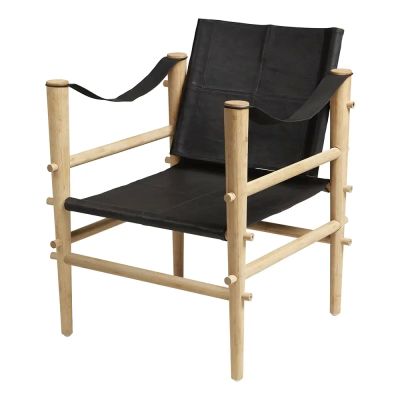 Cinas, Noble Safari Nojatuoli Musta/Bambu | Alk. 445,00 €