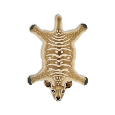 Classic Collection Deer matto Luonnonvärinen, 60 x 90 cm