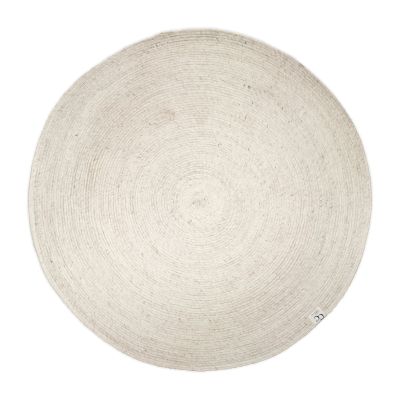 Classic Collection Merino villamatto pyöreä Ø 200 cm Valkoinen | Alk. 294,90 €