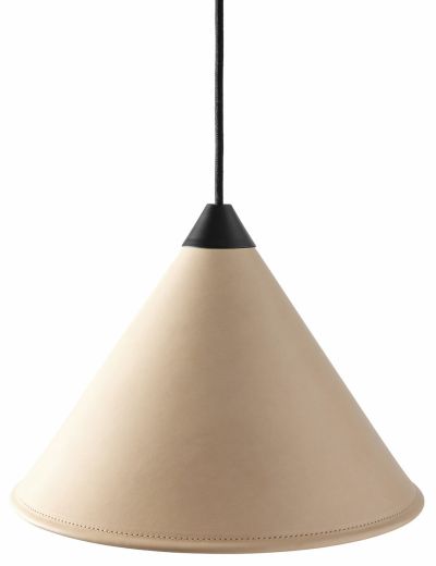 Cuero Design Namibia kattovalaisin Crude Nature 25 cm, musta