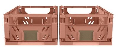 Day pinottava kori 17x12,5x7 cm koralli 2 kpl setti