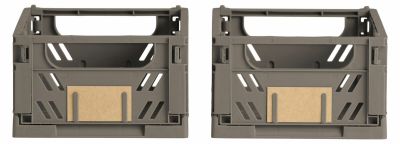 Day pinottava kori 17x12,5x7 cm pähkinä 2 kpl setti