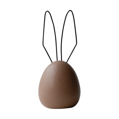 DBKD Jänis pääsiäiskoriste H18 cm Nougat