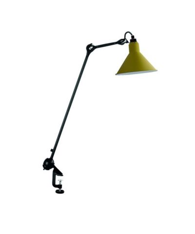DCW - 201 Pöytävalaisin Musta/Keltainen Lampe Gras | Alk. 440,00 €