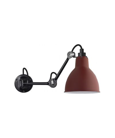 DCW - 204 Seinävalasin Musta/Punainen Lampe Gras