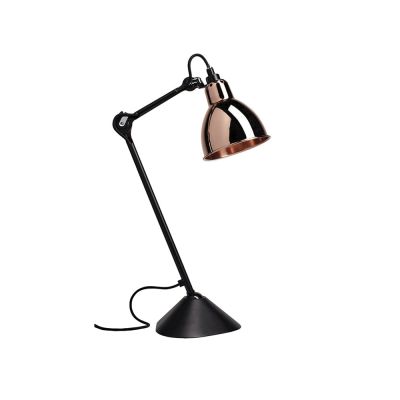 DCW - 205 Pöytävalaisin Musta/Kupari Lampe Gras