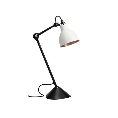 DCW - 205 Pöytävalaisin Musta/Valkoinen/Kupari Lampe Gras | Alk. 475,00 €