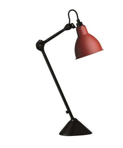DCW - 205 Pöytävalaisin Punainen/Musta Lampe Gras | Alk. 440,00 €