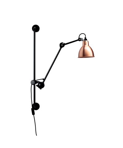 DCW - 210 Seinävalaisin Musta/Kupari/Valkoinen Lampe Gras | Alk. 576,00 €