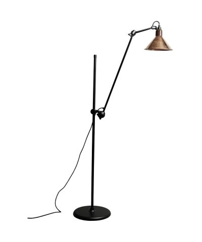 DCW - 215 Lattiavalaisin Musta/Raaka Kupari/Valkoinen Lampe Gras | Alk. 1 020,00 €