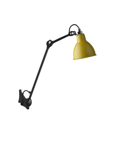 DCW - 222 Seinävalaisin Keltainen/Musta Lampe Gras | Alk. 400,00 €