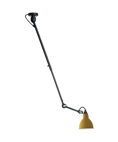 DCW - 302 L Kattovalaisin Musta/Keltainen Lampe Gras | Alk. 689,00 €