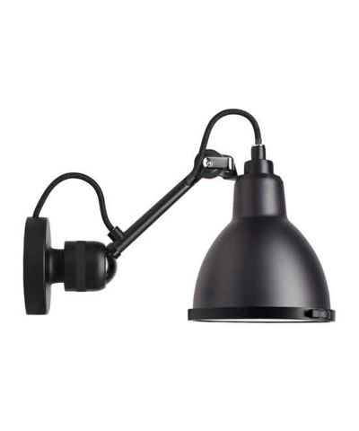 DCW - 304 Bathroom IP64 Seinävalaisin Musta Lampe Gras