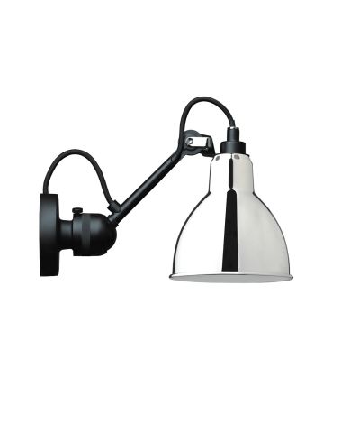 DCW - 304 Seinävalaisin Musta/Kromi Lampe Gras | Alk. 295,00 €