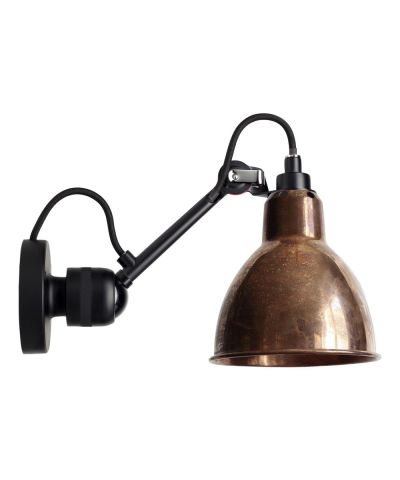 DCW - 304CA Seinävalaisin Musta/Raaka Kupari Lampe Gras | Alk. 325,00 €