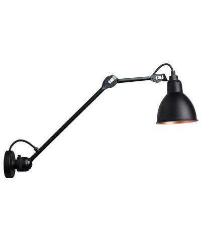 DCW - 304L40 Seinävalaisin Musta/Musta/Kupari Lampe Gras | Alk. 390,00 €