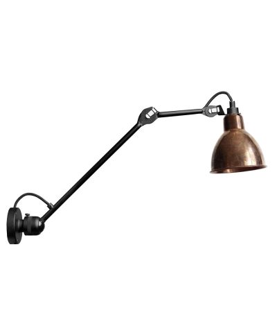 DCW - 304L40 Seinävalaisin Musta/Raaka Kupari Lampe Gras | Alk. 390,00 €