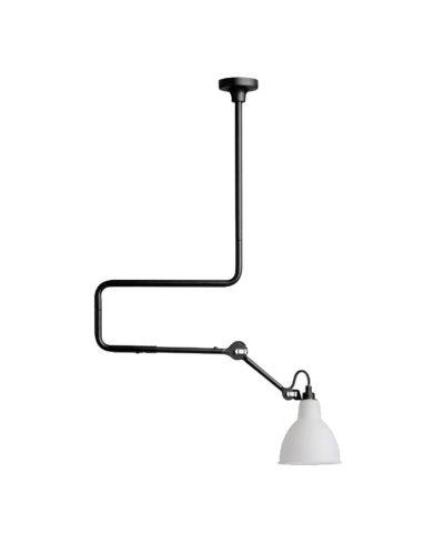 DCW - 312 Kattovalaisin Musta/Lasi Lampe Gras | Alk. 582,00 €