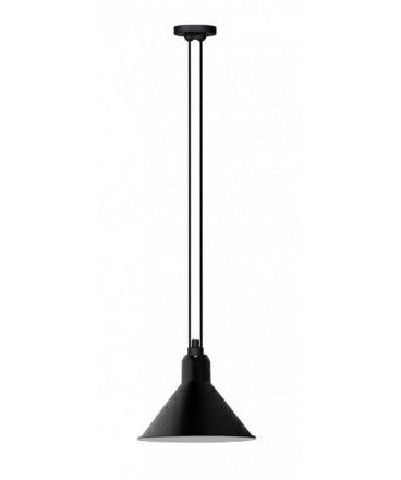 DCW - 322 L Riippuvalaisin Kartio Musta Lampe Gras | Alk. 346,00 €