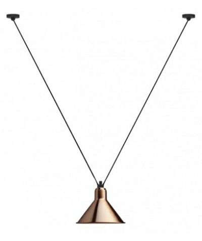 DCW - 323 L Riippuvalaisin Kartio Kupari Lampe Gras | Alk. 395,00 €