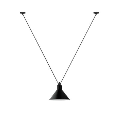 DCW - 323 L Riippuvalaisin Kartio Musta Lampe Gras | Alk. 315,00 €