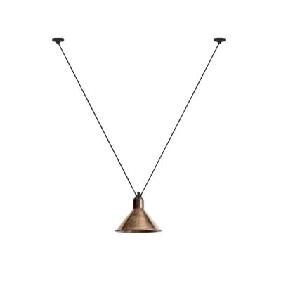 DCW - 323 L Riippuvalaisin Kartio Raaka Kupari Lampe Gras | Alk. 395,00 €